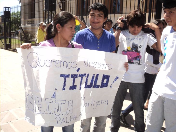 Comunidad Educativa del CEIJA de Palpalá manifestó por falta de entrega de personería jurídica: “si no es por una cosa u otra siempre surge una traba”