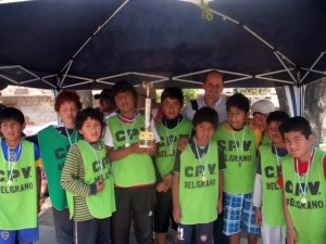 organizacion campeonato de futbol infantil (CPV Belgrano)