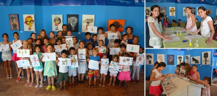Centro de Visitantes Ledesma: Los niños arman y desarman cuentos