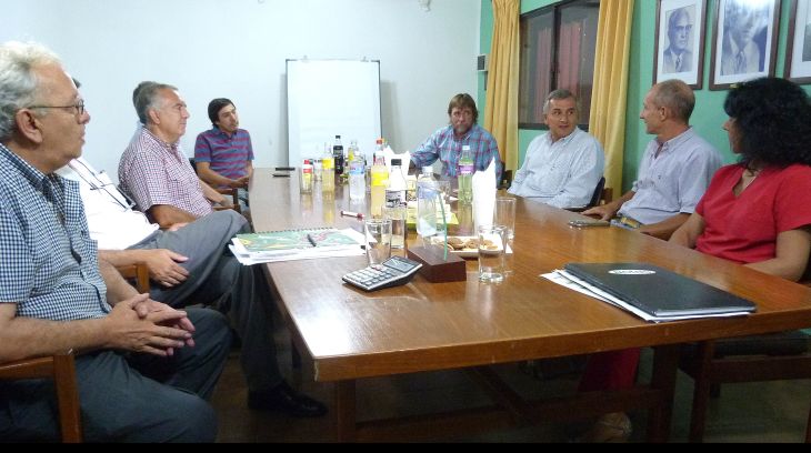 Morales se reunió con directivos de la Unión Cañeros Independientes