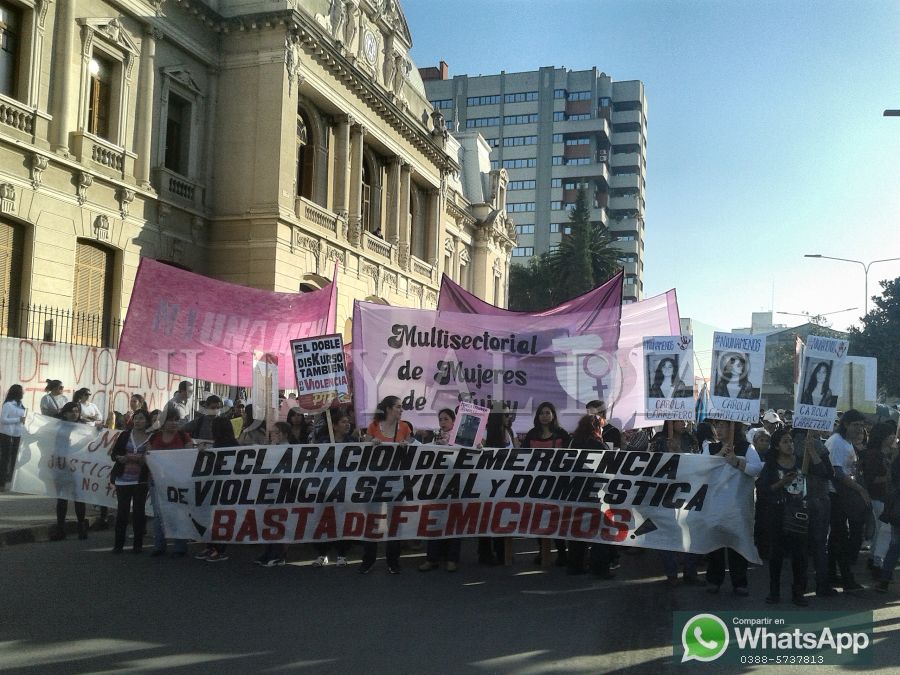 #NiUnaMenos en Jujuy: “Harán falta muchísimas marchas más para que tomen conciencia”