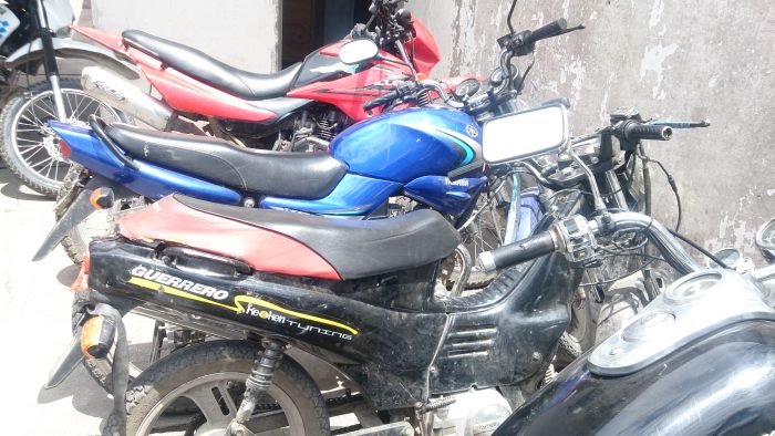 Recuperan motos sustraídas en Libertador y San Pedro