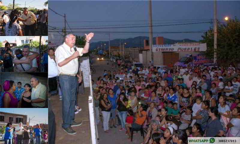 Gerardo Morales visitó cooperativas y asentamientos de Ciudad Perico
