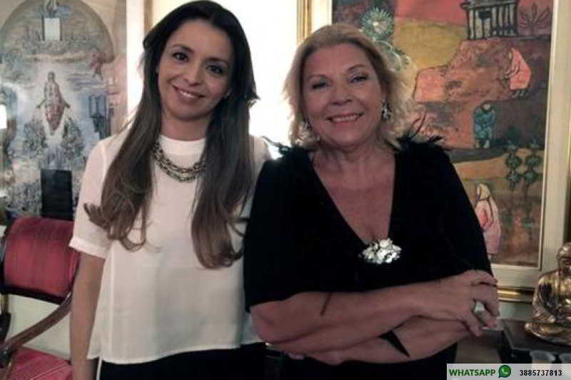 Elisa Carrió y Mariana Zuvic Vs Anibal Fernández
