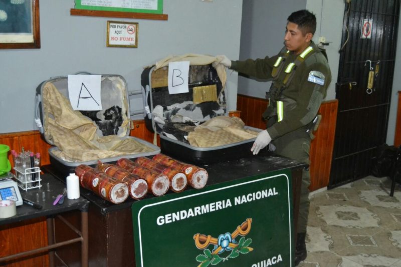 Decomisan en Jujuy más de 29 kilos de marihuana
