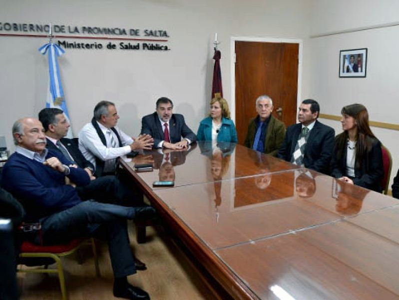 Mario Fiad en reunión de Ministros de Salud del NOA