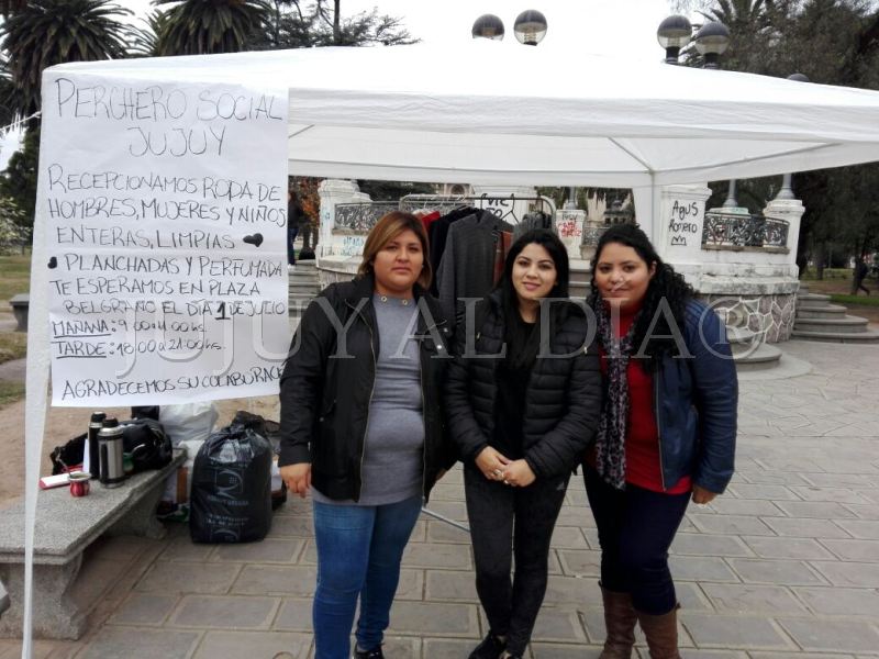 “Perchero Social” en Jujuy: “es muy doloroso saber que son excluidos por ser personas de la calle”