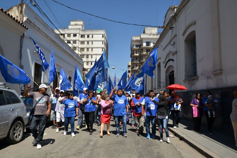 Jujuy: gremios estatales se pliegan a la marcha de universitarios