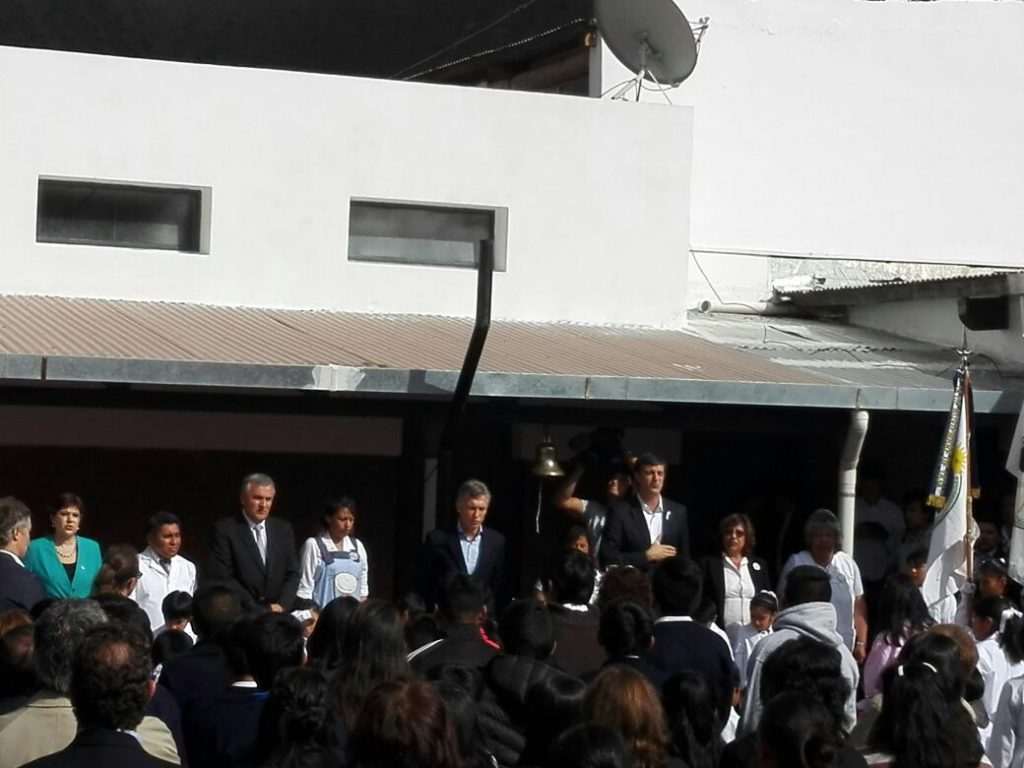 Jujuy: Morales y Macri inauguraron el ciclo lectivo 2017