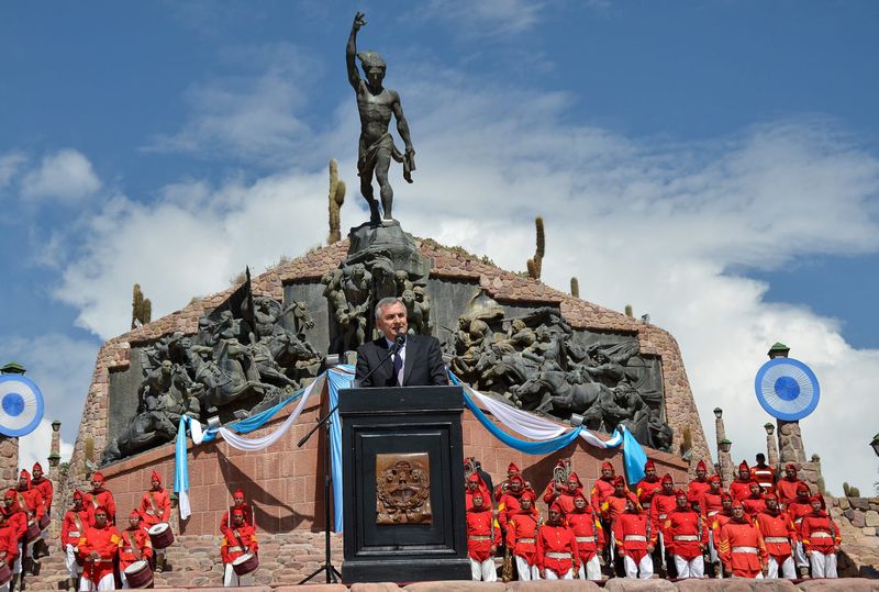 Se conmemoró el Bicentenario de la Batalla de Humahuaca