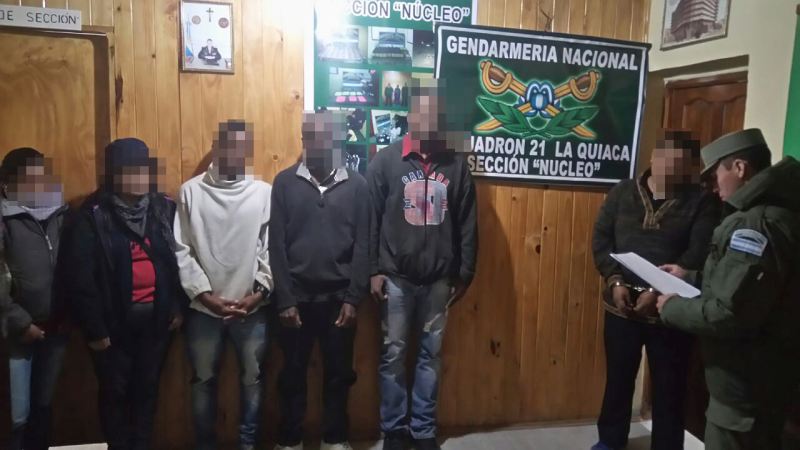 Jujuy: rescatan a ciudadanos colombianos que eran víctima de trata de personas