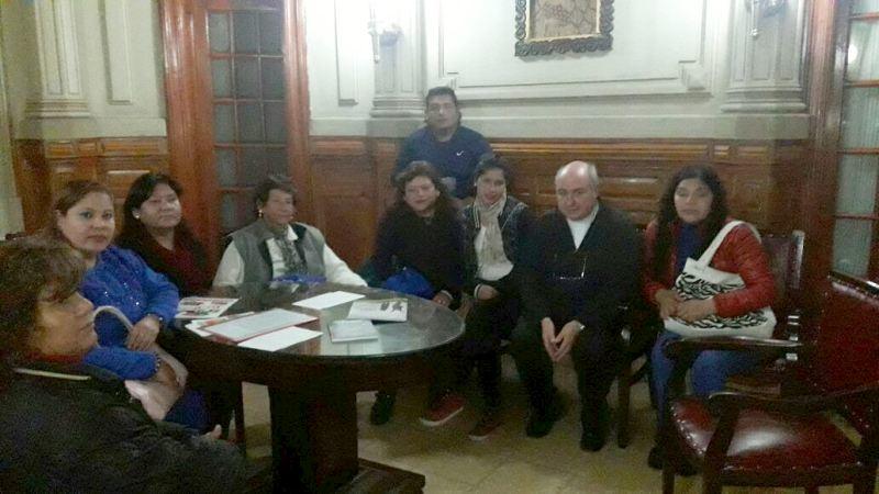 Víctimas de Milagro Sala se reunieron con el Obispo de Jujuy: “nos dijo que somos la voz de muchas víctimas más”