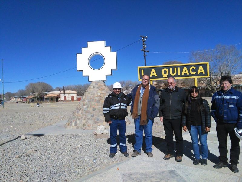 Visita técnica a la estación ferroviaria La Quiaca