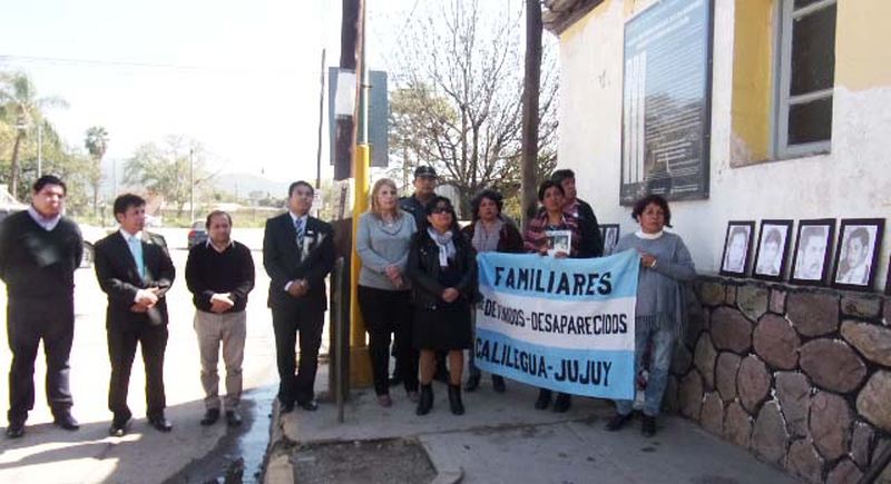 Rindieron homenaje a los detenidos, desaparecidos de Calilegua y Libertador General San Martín