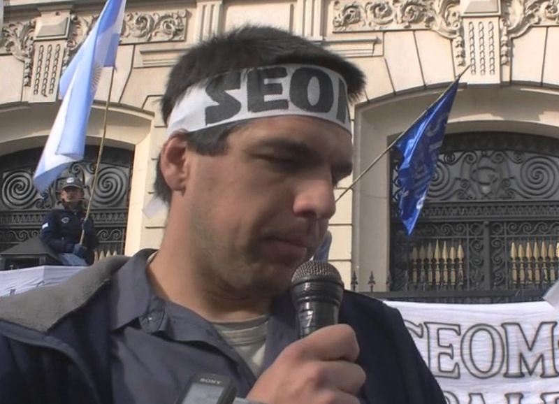 Jujuy: otorgaron el cese de detención para dirigente del SEOM