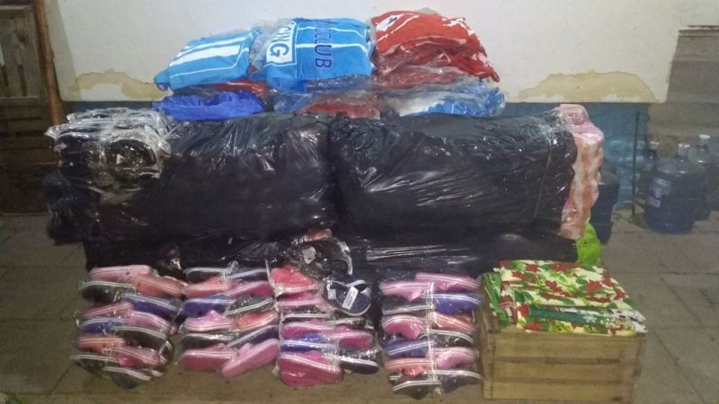 Secuestraron mercadería ilegal en Pampa Blanca