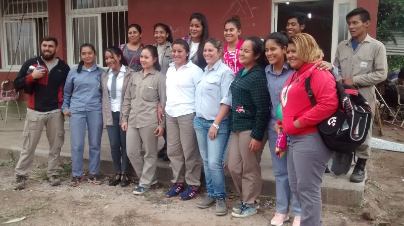 Ledesma capacita en prácticas forestales a jóvenes en Vinalito