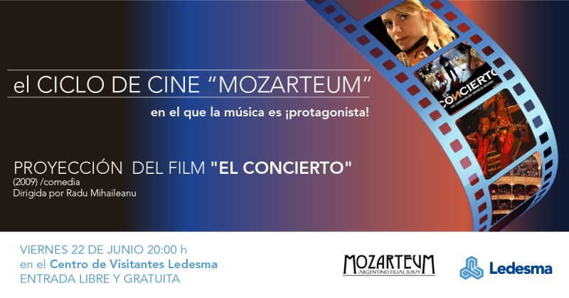 El ciclo de cine “Mozarteum” continúa en el Centro de Visitantes Ledesma