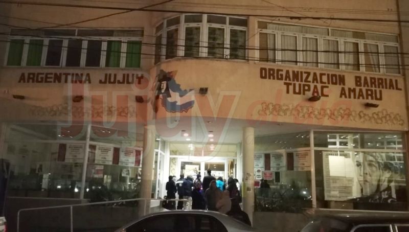 Jujuy: allanan la sede de la Tupac Amaru