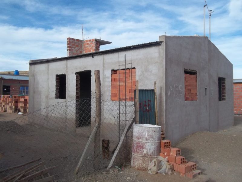 El IVUJ recorrió obras construidas por cooperativas en La Quiaca