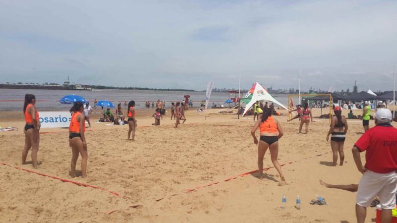 Se disputó la primera jornada de los Juegos Nacionales de Playa en Santa Fe