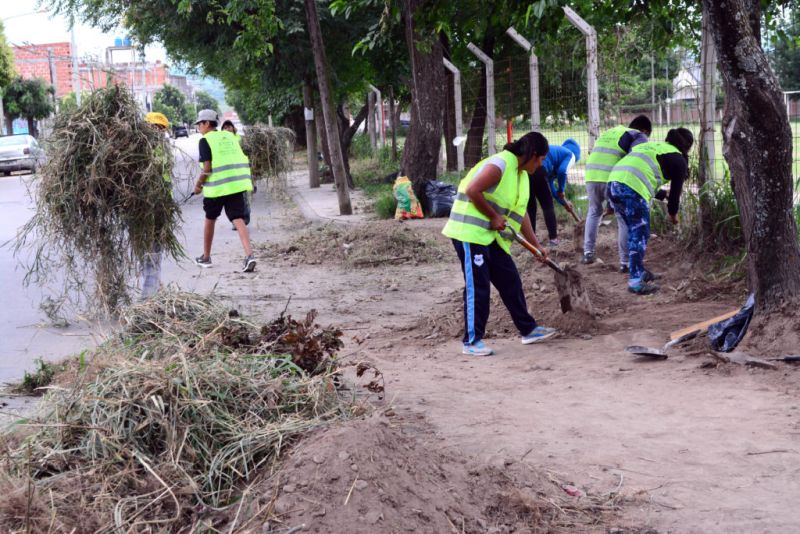 Jujuy asiste y reactiva: mantenimiento y mejoras en la infraestructura del Club Santa Rita