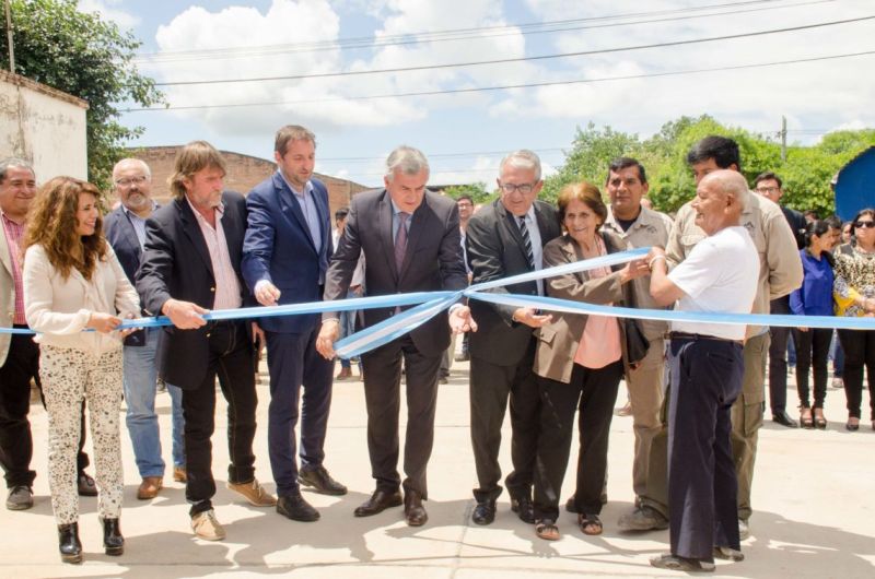 Inauguran obra pública en San Pedro
