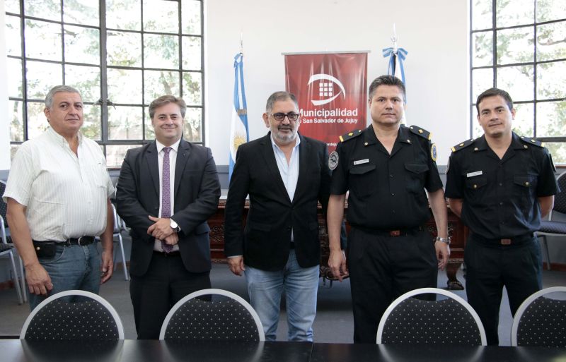 Visita protocolar: refuerzan lazos entre la Policía Federal y el Municipio de Capital