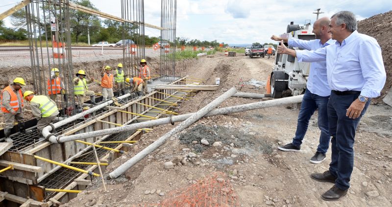 Avanzan las obras de la autopista sobre ruta 34 en Jujuy