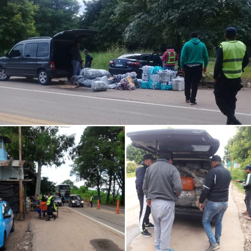 La policía secuestró mercadería de contrabando en río Piedras