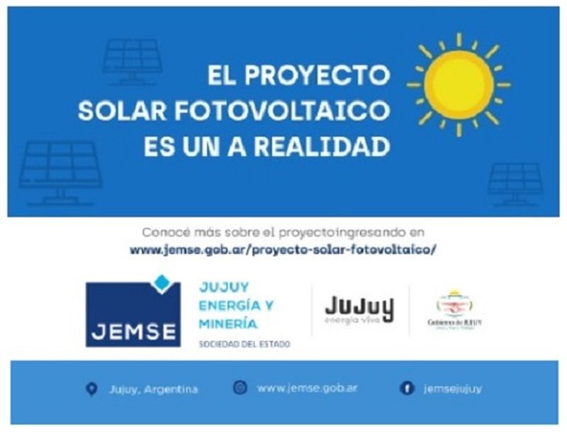Espacios de consulta sobre el proyecto de provisión de energía solar