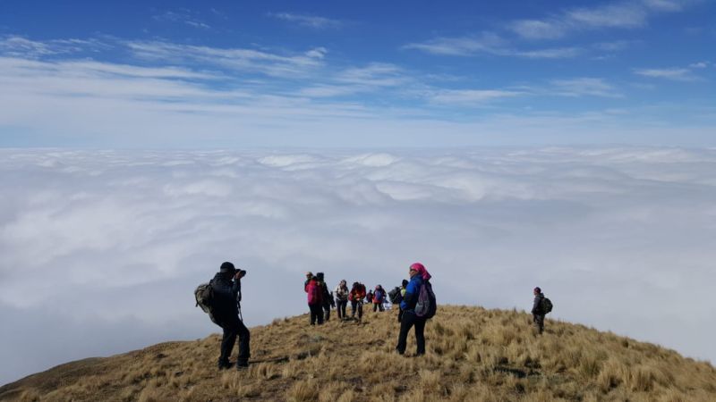 Actividades de Jujuy Andino club de montaña durante el curso de iniciación