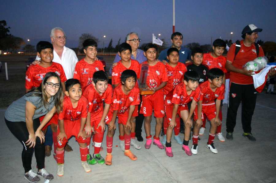 Entrega de premios de la Liga Municipal de Fútbol Infantil
