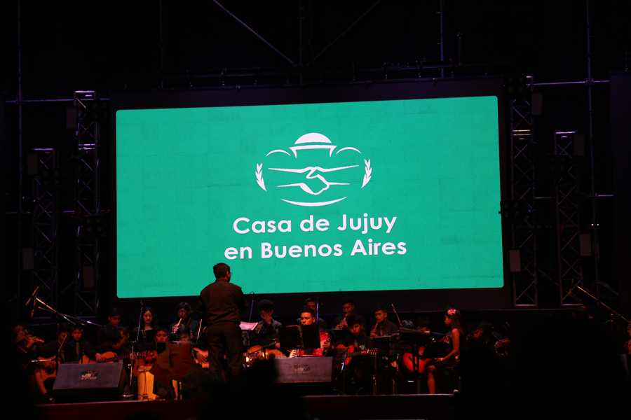 Con el apoyo de la Casa de Jujuy: Orquesta de Instrumentos Andinos se presentó en TECNOPOLIS