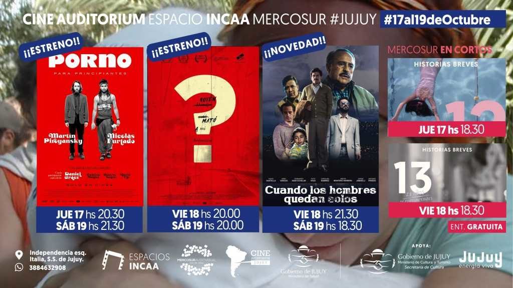 Nuevos estrenos en el espacio INCAA Mercosur