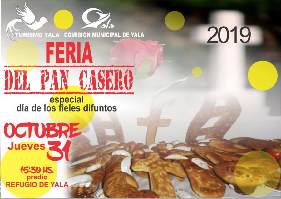 Yala: Feria de Pan Casero y Artesanías “Especial día de las almas”
