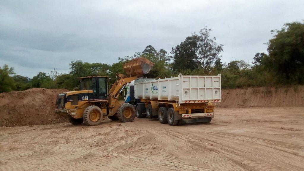 Agua Potable culminó tareas de reacondicionamiento en laguna pre sedimentadora en Libertador