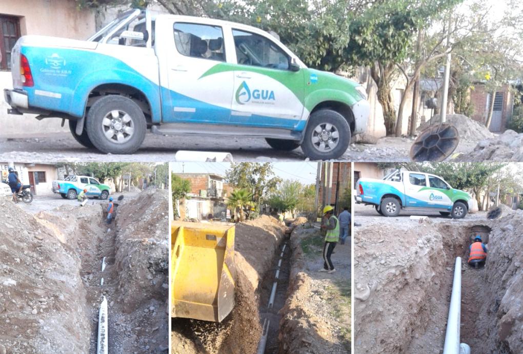 Agua Potable finalizó nueva red de cloacas en Bº Chijra