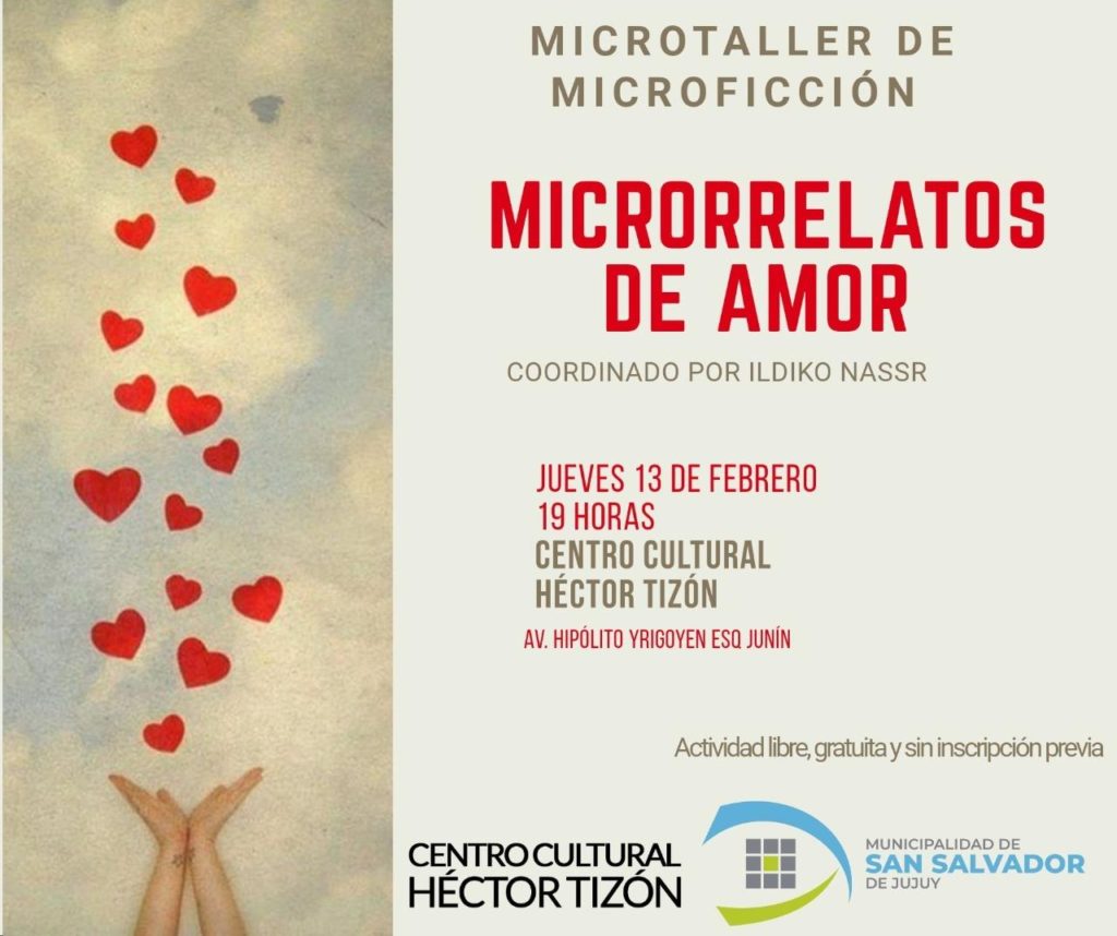 Centro Cultural Héctor Tizón: “MIcrotaller sobre microficción”