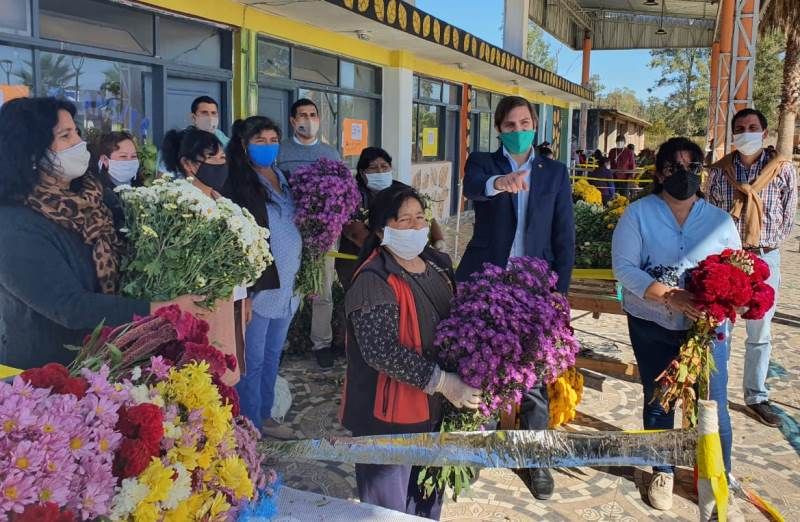 Nuevo punto seguro de comercialización de flores en Pampa Blanca