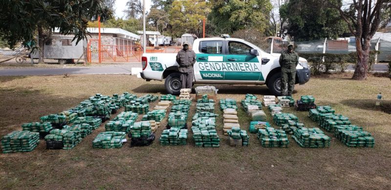 Secuestran más de 700 kilos de hojas de coca en Jujuy