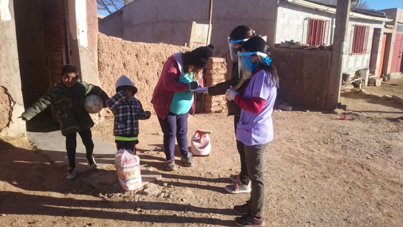 Garantizan asistencia y contención a familias de Abra Pampa