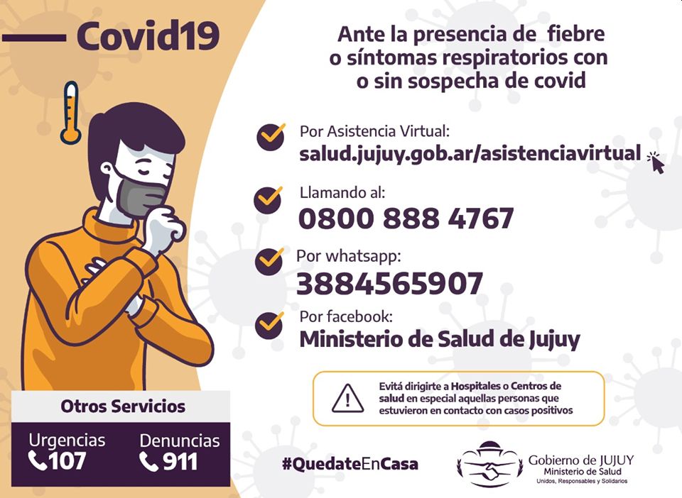 Coronavirus: recuerdan a la ciudadanía las medidas de prevención