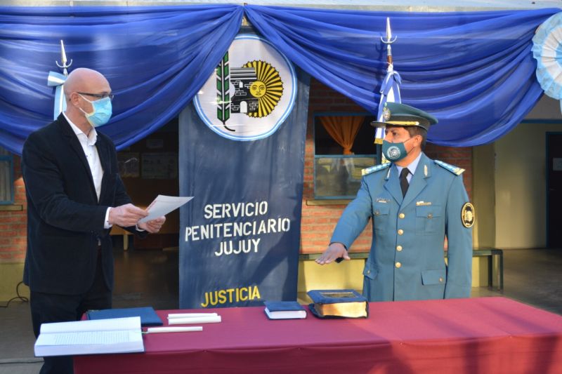 Asumieron los nuevos jefes del Servicio Penitenciario de Jujuy