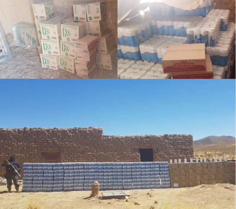 Jujuy: secuestran gran cantidad de mercadería ilegal en La Quiaca