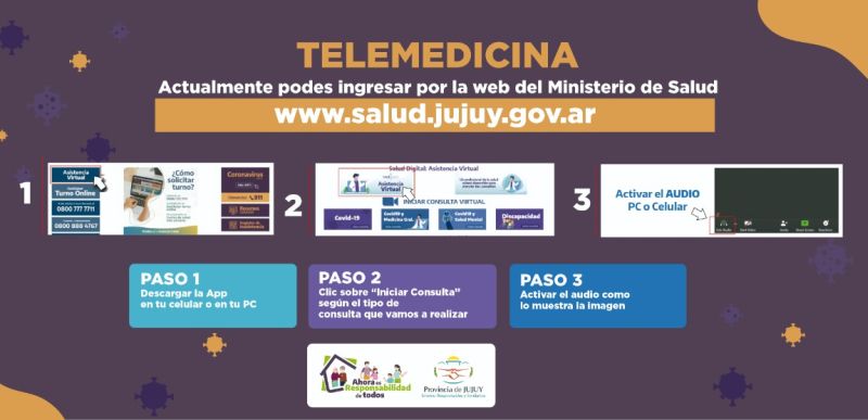 Telemedicina en Jujuy: atención médica desde el hogar