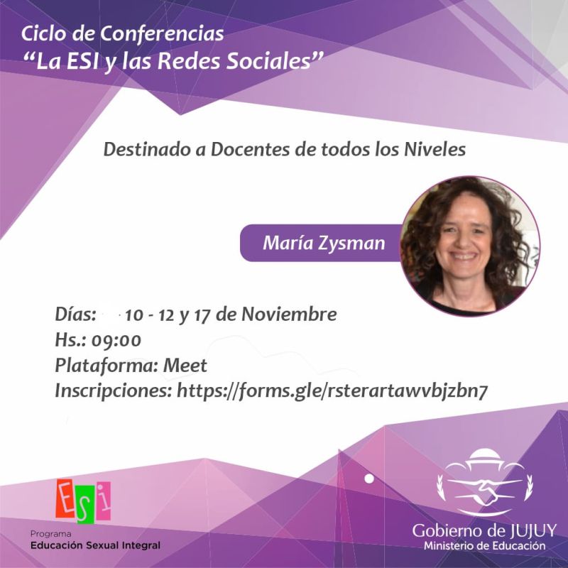 Ciclo de conferencias “La ESI y las redes sociales”