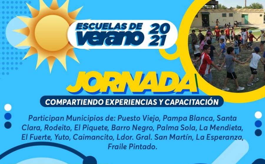 Escuelas de Verano 2021 Jornada «Compartiendo Experiencias y Capacitación» en San Pedro de Jujuy