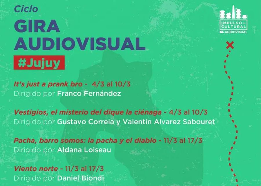 Cine jujeño: Jujuy se suma al Ciclo «Gira Nacional»
