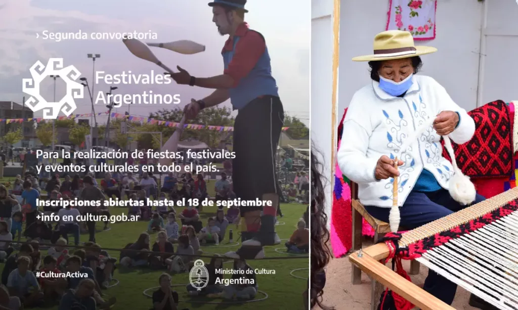 Abre la segunda convocatoria de “Festivales Argentinos”